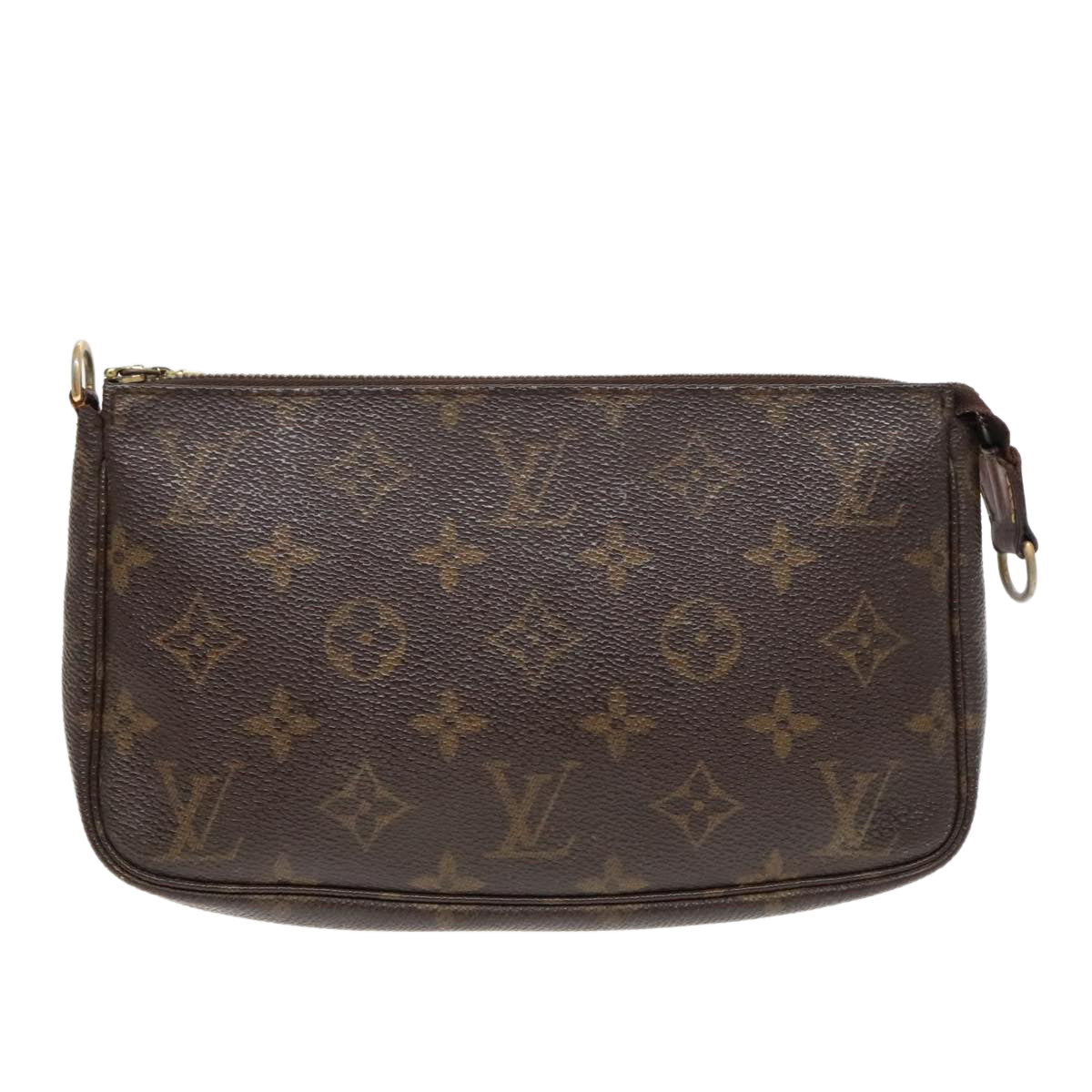 LOUIS VUITTON Monogram Pochette Accessoires Pouch M51980 LV Auth bs18453