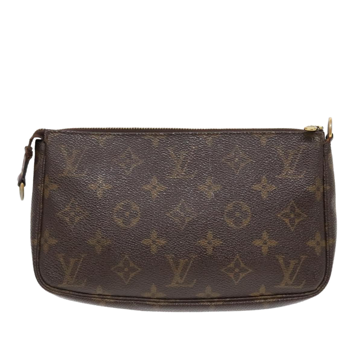 LOUIS VUITTON Monogram Pochette Accessoires Pouch M51980 LV Auth bs18453