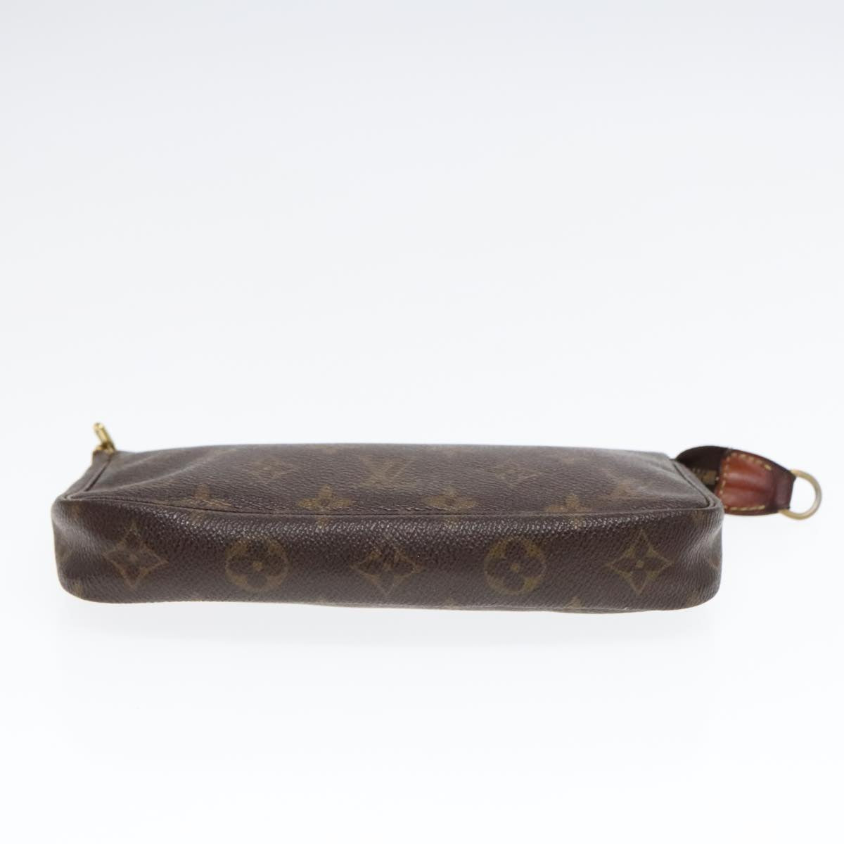 LOUIS VUITTON Monogram Pochette Accessoires Pouch M51980 LV Auth bs18453