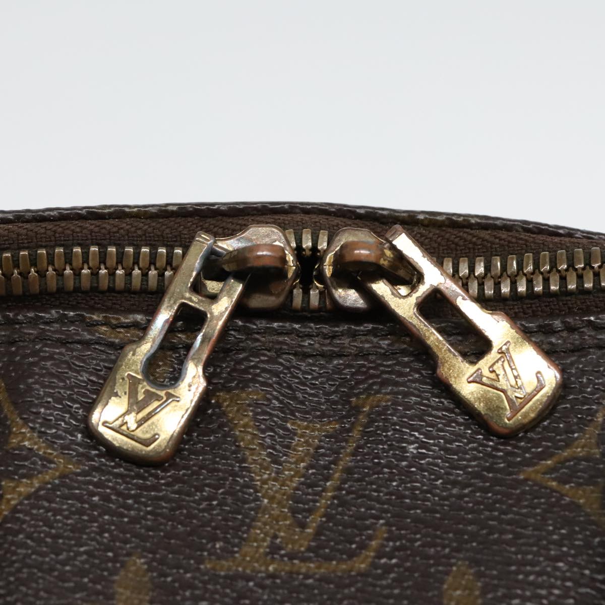 LOUIS VUITTON Monogram Alma Hand Bag M51130 LV Auth bs18496