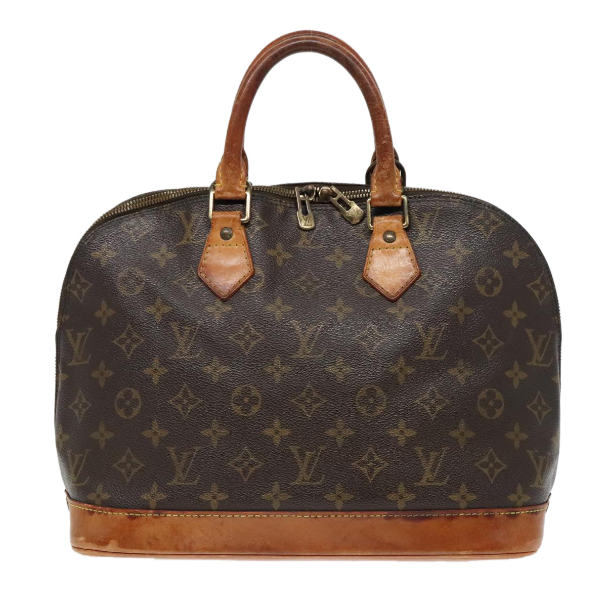 LOUIS VUITTON Monogram Alma Hand Bag M51130 LV Auth bs18496