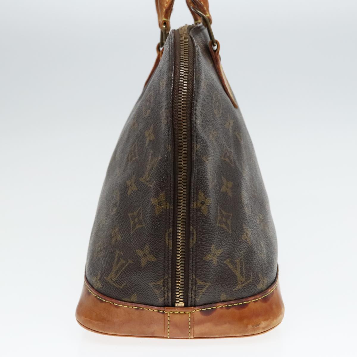 LOUIS VUITTON Monogram Alma Hand Bag M51130 LV Auth bs18496