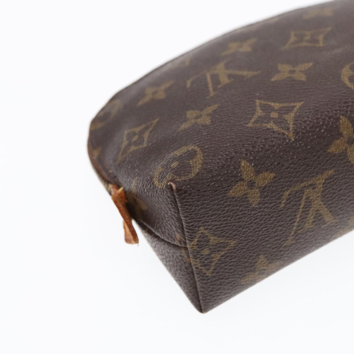 LOUIS VUITTON Monogram Pochette Cosmetic PM Cosmetic Pouch M47515 Auth bs18537