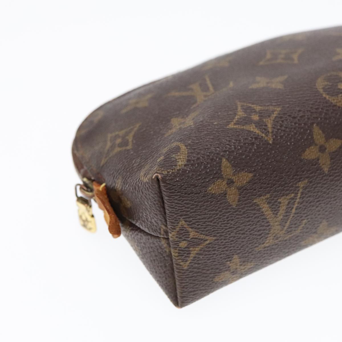 LOUIS VUITTON Monogram Pochette Cosmetic PM Cosmetic Pouch M47515 Auth bs18537