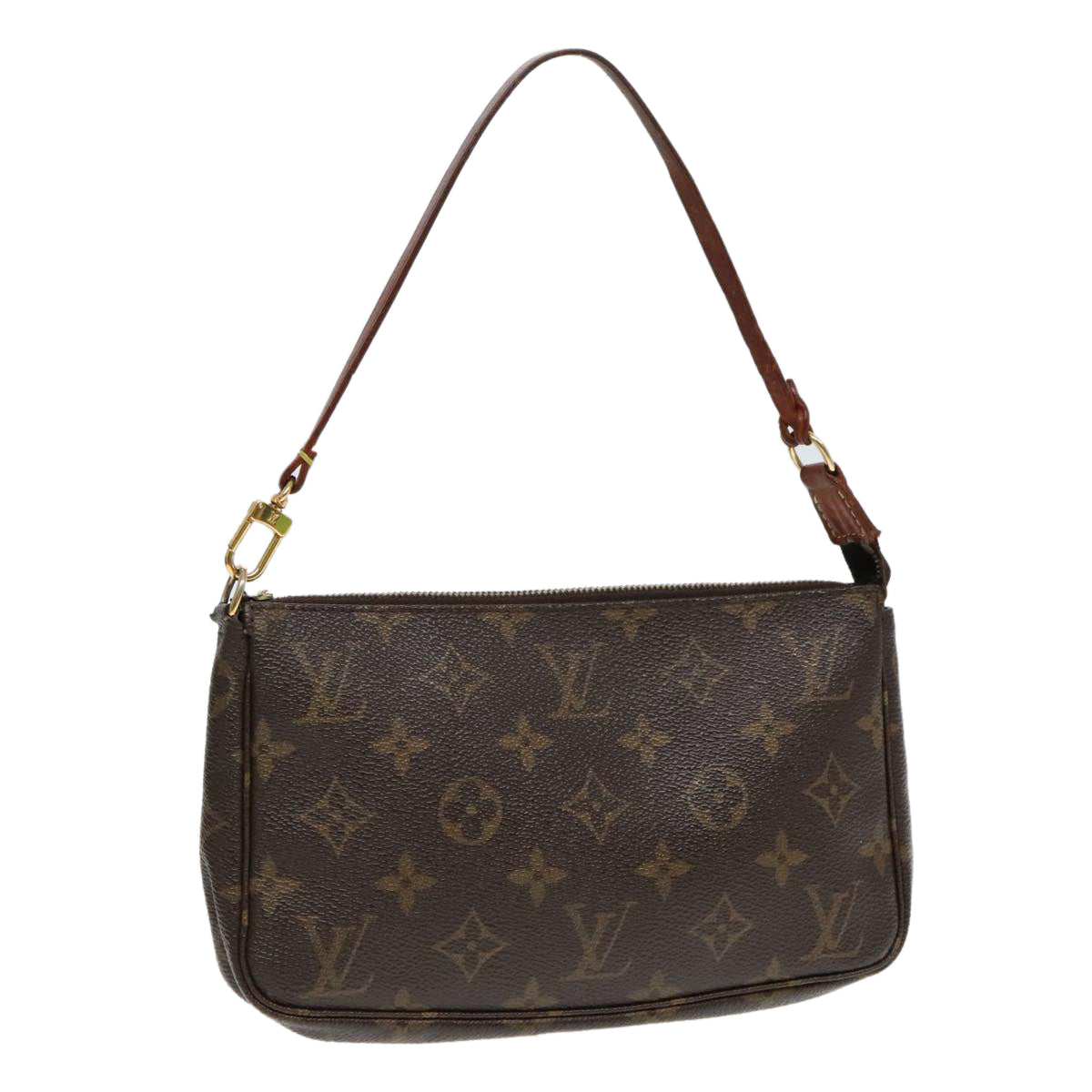 LOUIS VUITTON Monogram Pochette Accessoires Pouch M51980 LV Auth bs18560