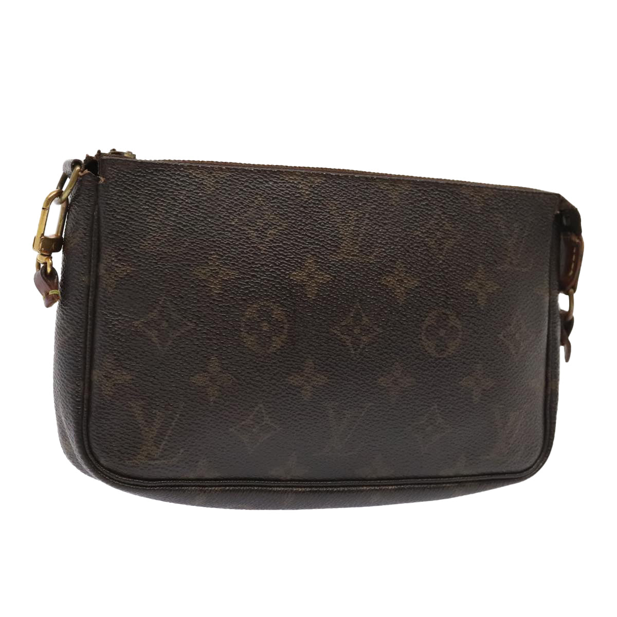 LOUIS VUITTON Monogram Pochette Accessoires Pouch M51980 LV Auth bs18592