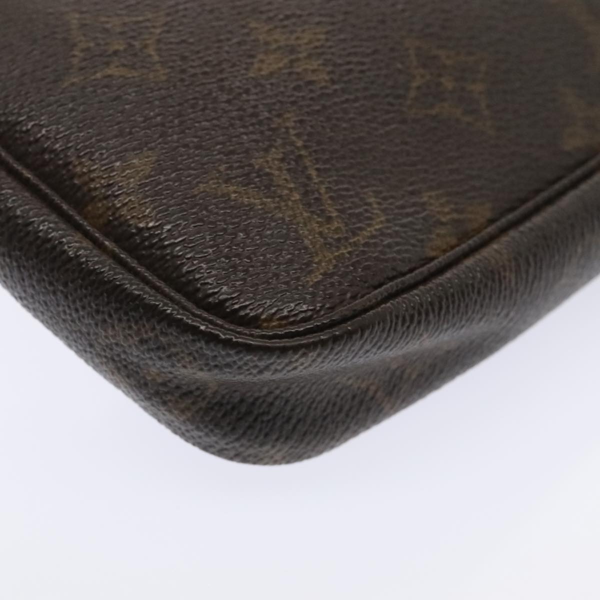 LOUIS VUITTON Monogram Pochette Accessoires Pouch M51980 LV Auth bs18592