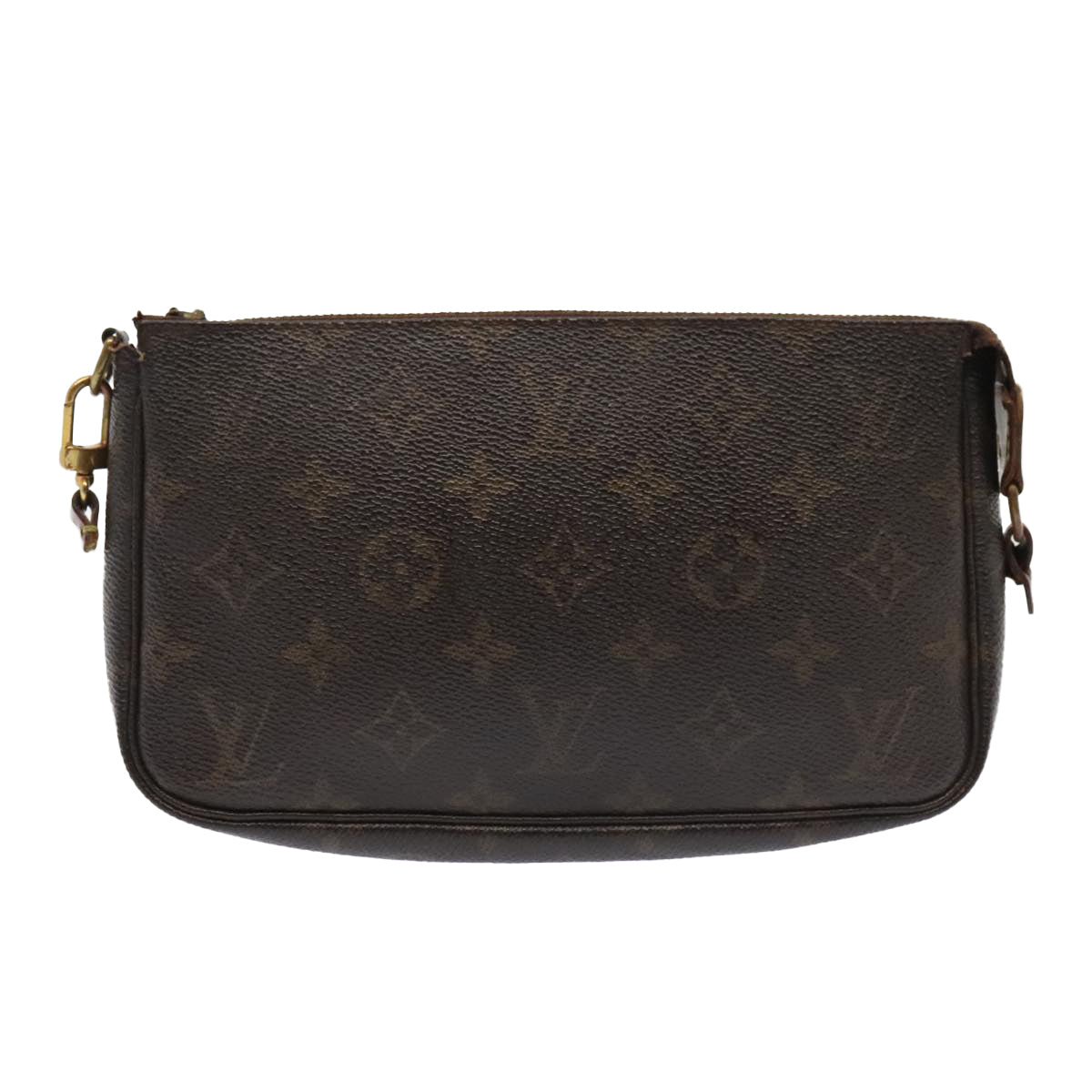 LOUIS VUITTON Monogram Pochette Accessoires Pouch M51980 LV Auth bs18592