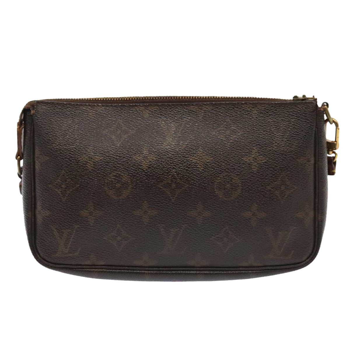 LOUIS VUITTON Monogram Pochette Accessoires Pouch M51980 LV Auth bs18592