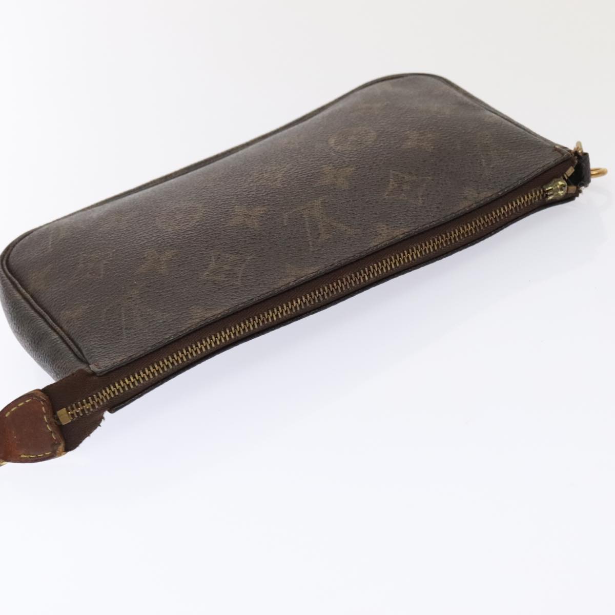 LOUIS VUITTON Monogram Pochette Accessoires Pouch M51980 LV Auth bs18592