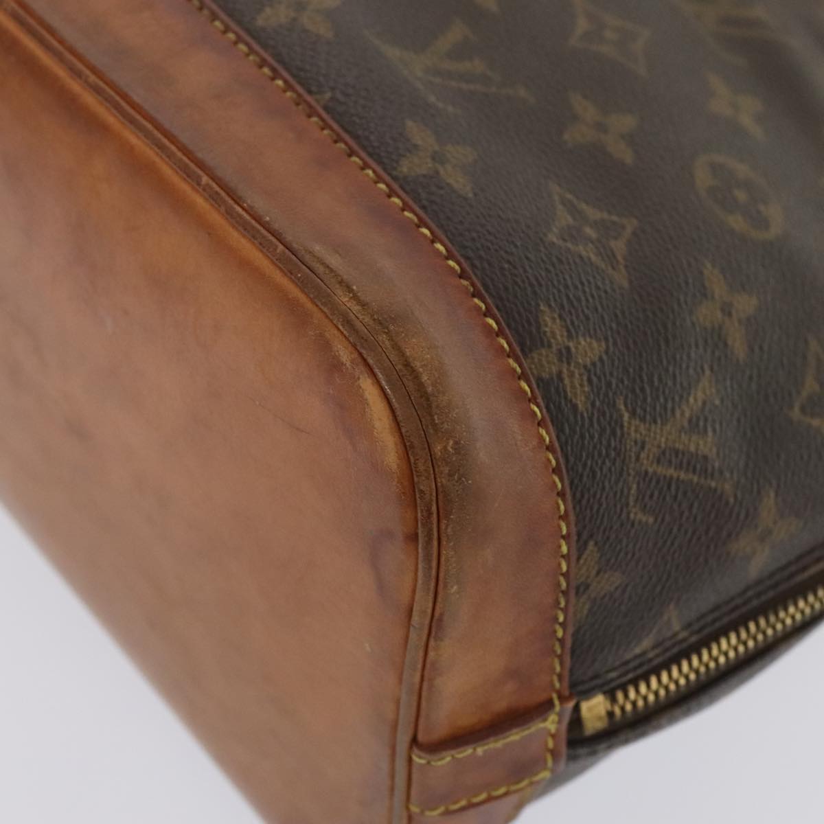 LOUIS VUITTON Monogram Alma Hand Bag M51130 LV Auth bs18593