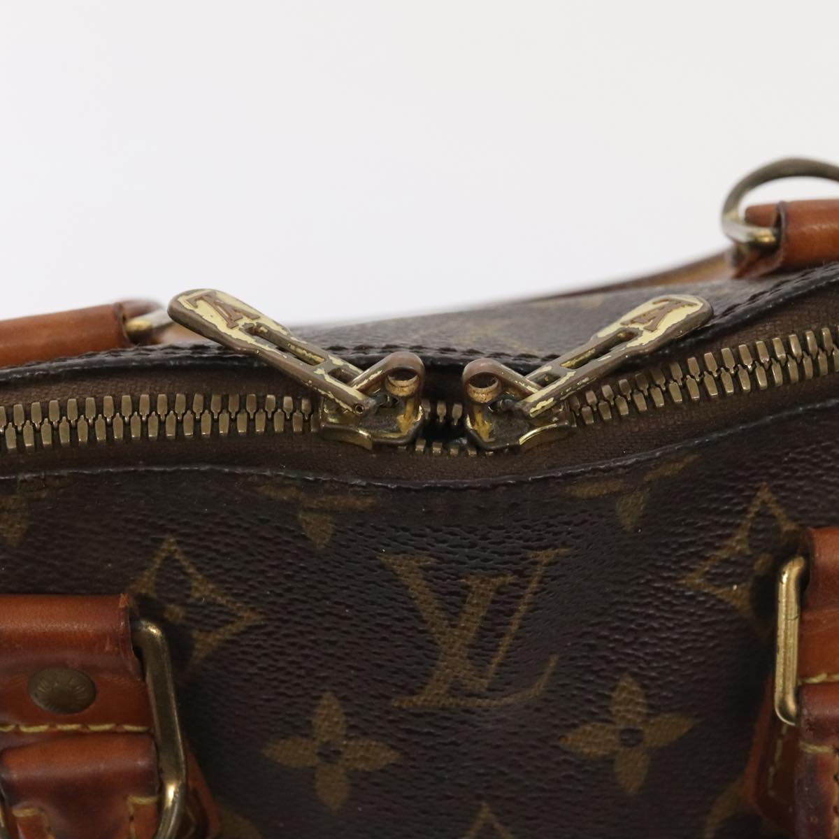 LOUIS VUITTON Monogram Alma Hand Bag M51130 LV Auth bs18593