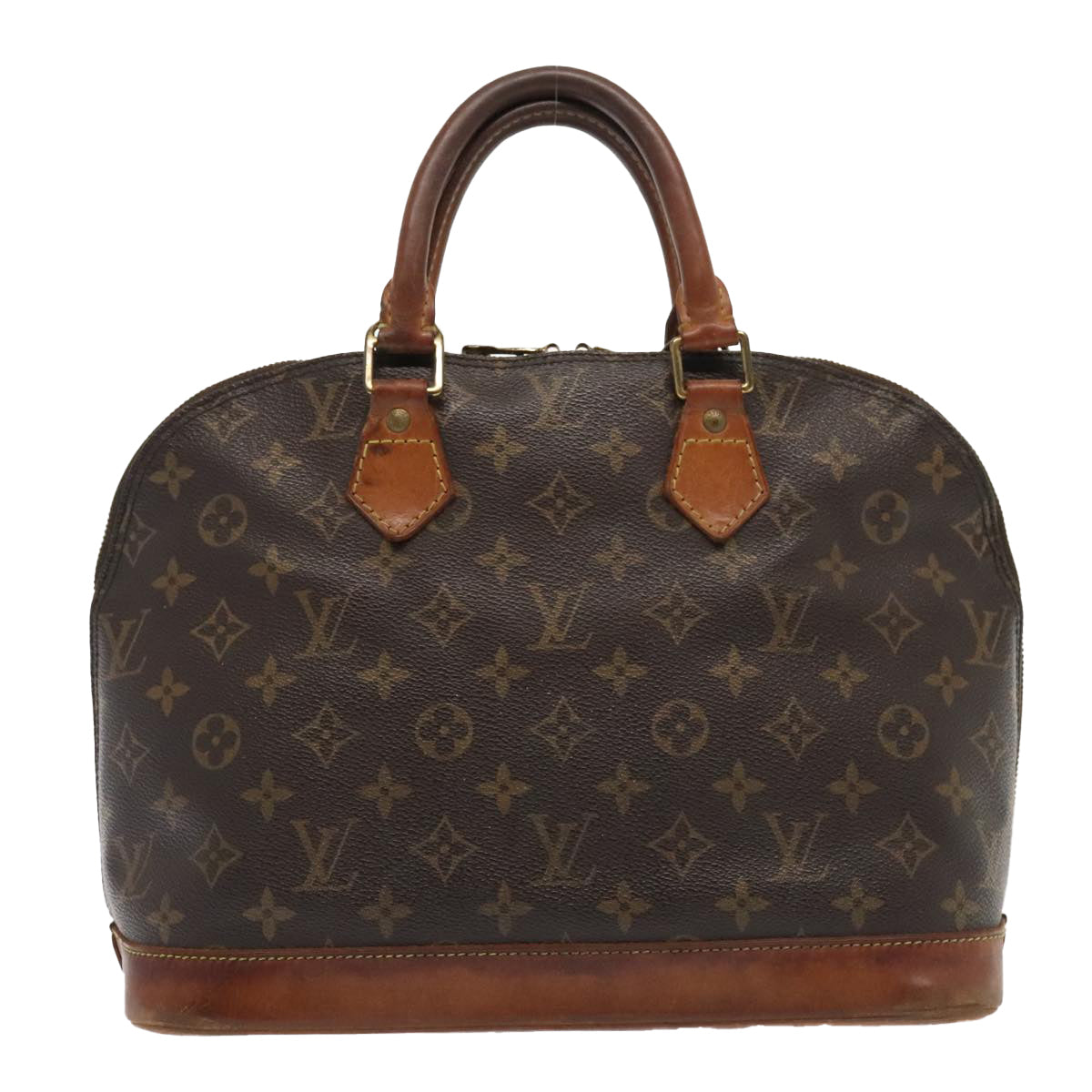 LOUIS VUITTON Monogram Alma Hand Bag M51130 LV Auth bs18593