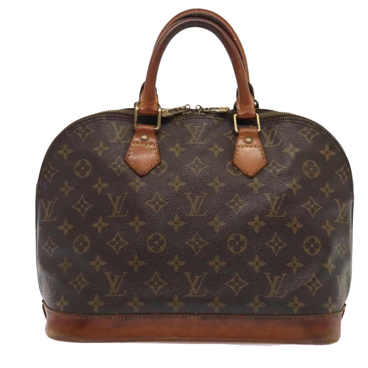 LOUIS VUITTON Monogram Alma Hand Bag M51130 LV Auth bs18593