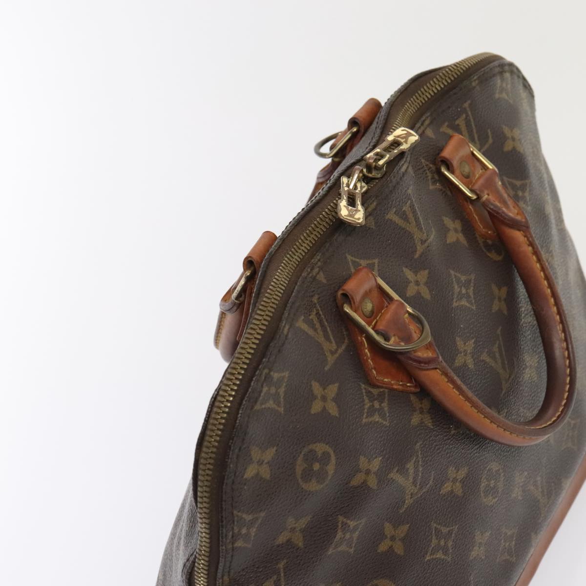 LOUIS VUITTON Monogram Alma Hand Bag M51130 LV Auth bs18593