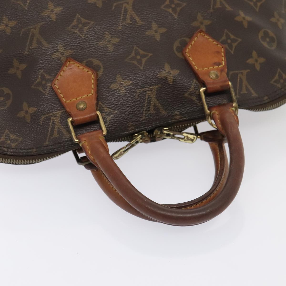 LOUIS VUITTON Monogram Alma Hand Bag M51130 LV Auth bs18593