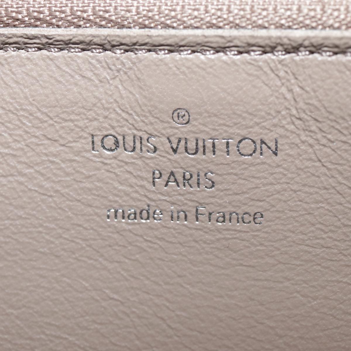 LOUIS VUITTON Capusine Long Wallet Leather Pink M61250 LV Auth bs18630