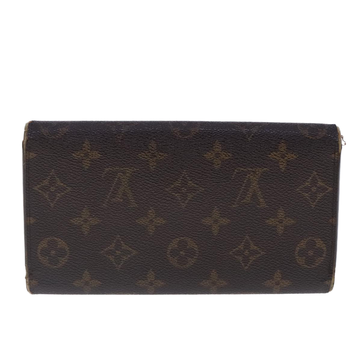 LOUIS VUITTON Monogram Portefeuille International Wallet M61217 LV Auth bs18701