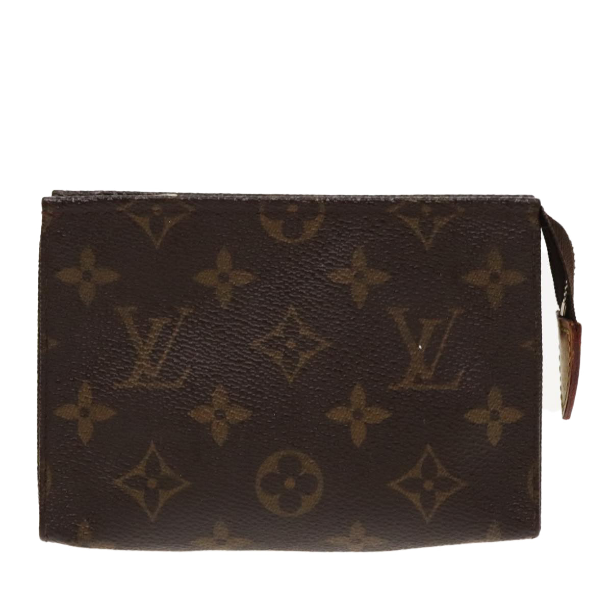 LOUIS VUITTON Monogram Poche Toilette 15 Pouch M47546 LV Auth bs18716