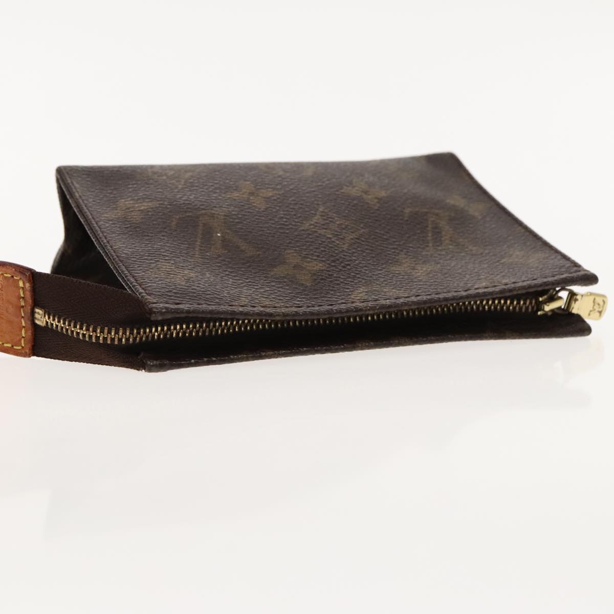 LOUIS VUITTON Monogram Poche Toilette 15 Pouch M47546 LV Auth bs18716