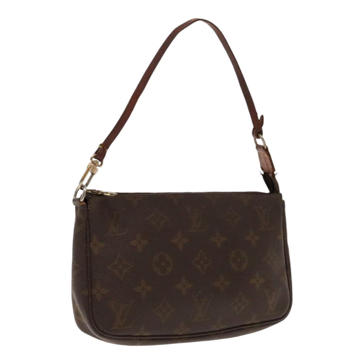 LOUIS VUITTON Monogram Pochette Accessoires Pouch M51980 LV Auth bs18727