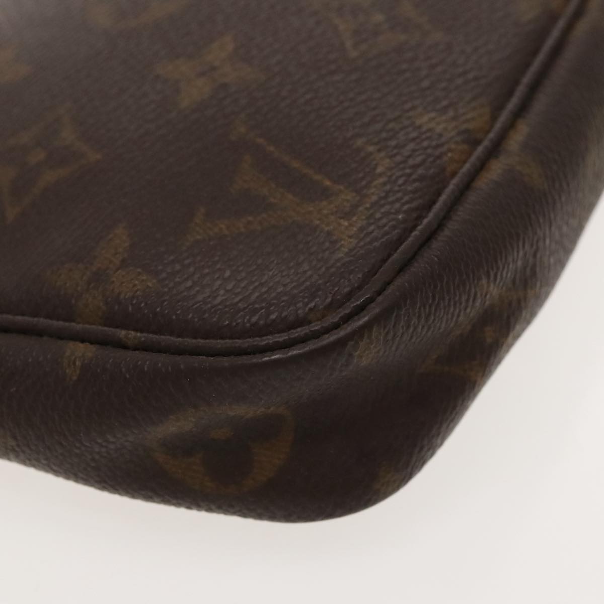 LOUIS VUITTON Monogram Pochette Accessoires Pouch M51980 LV Auth bs18727