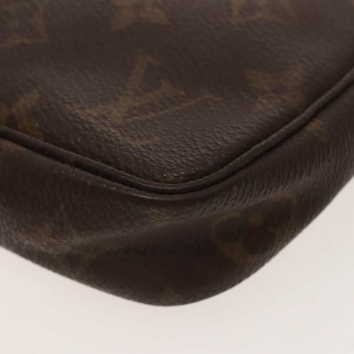 LOUIS VUITTON Monogram Pochette Accessoires Pouch M51980 LV Auth bs18727