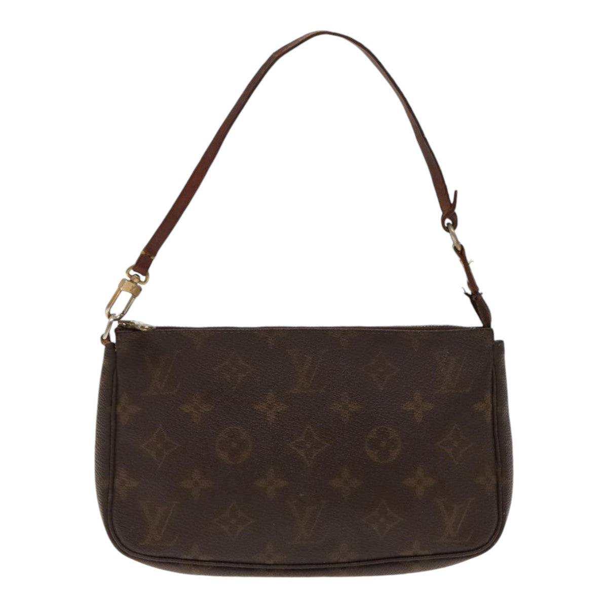 LOUIS VUITTON Monogram Pochette Accessoires Pouch M51980 LV Auth bs18727