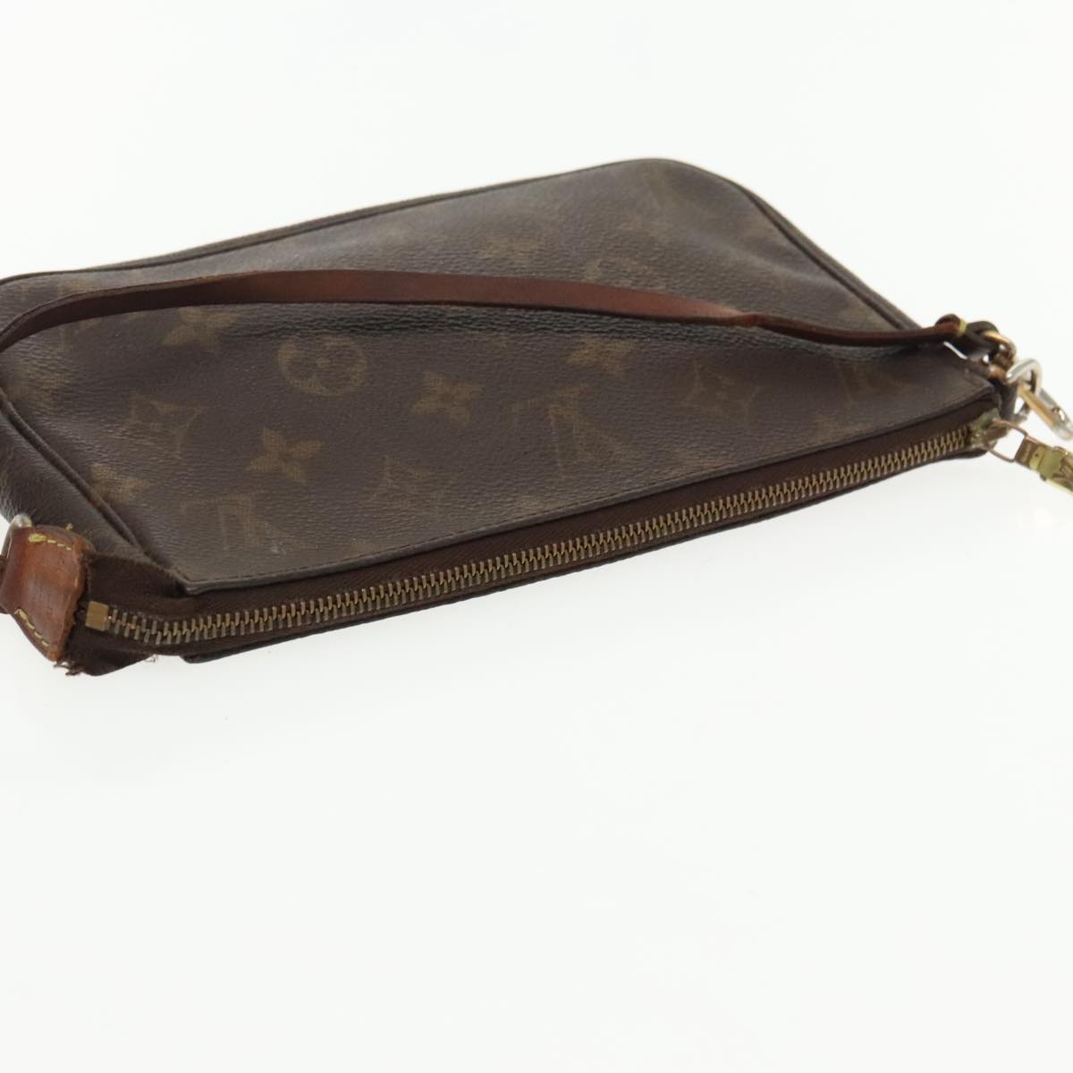 LOUIS VUITTON Monogram Pochette Accessoires Pouch M51980 LV Auth bs18727