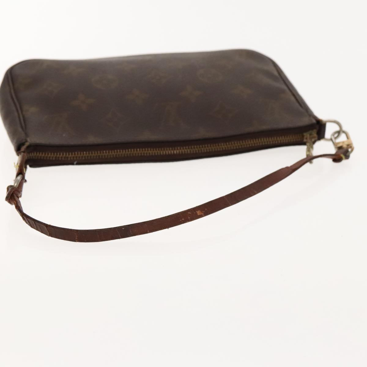 LOUIS VUITTON Monogram Pochette Accessoires Pouch M51980 LV Auth bs18727