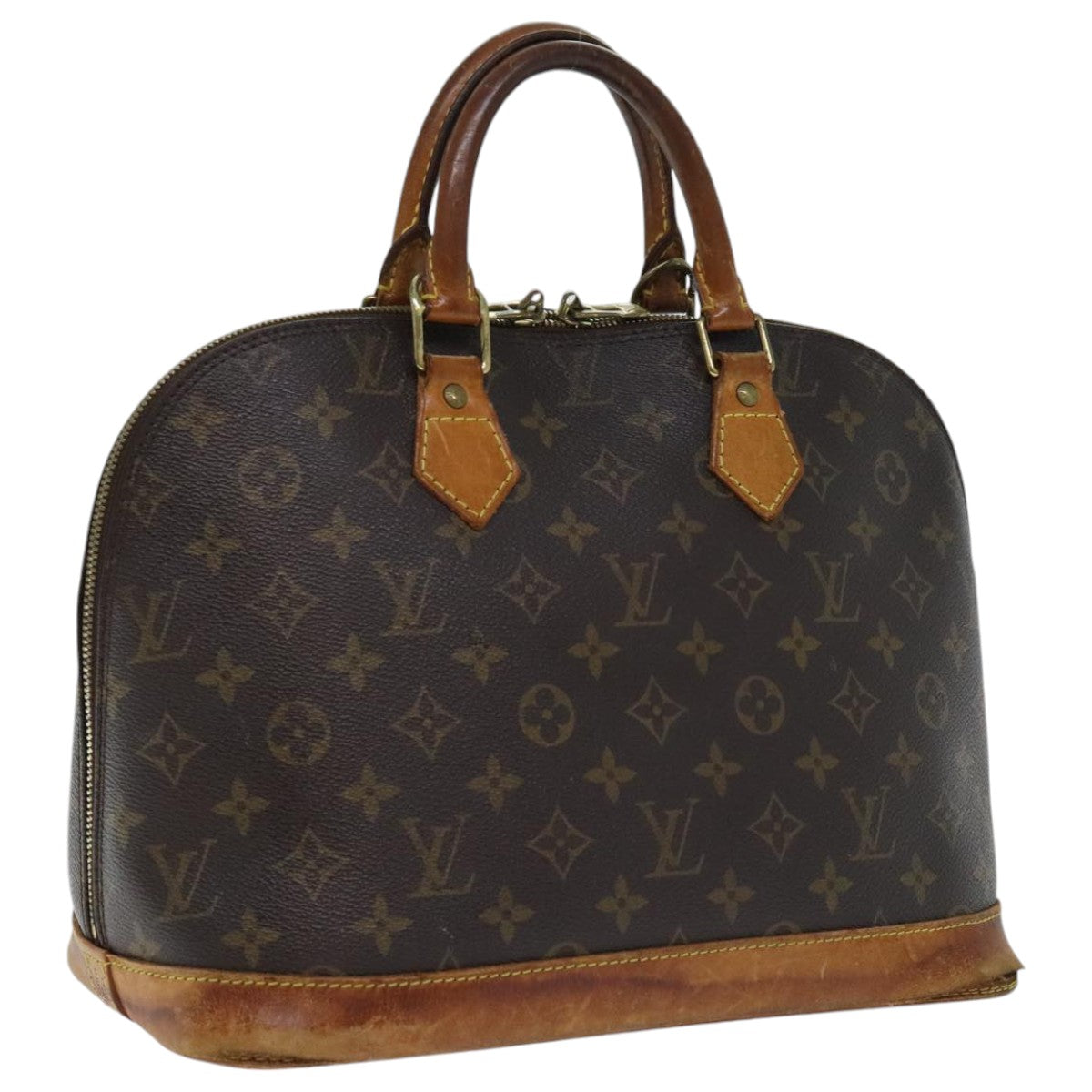 LOUIS VUITTON Monogram Alma Hand Bag M51130 LV Auth bs18755