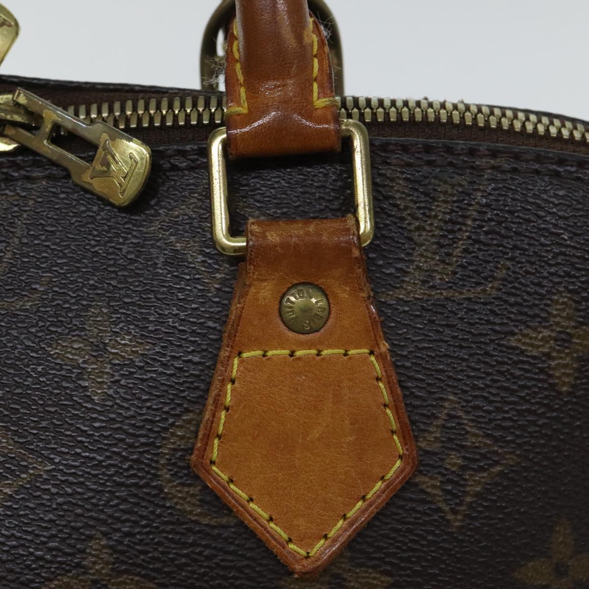 LOUIS VUITTON Monogram Alma Hand Bag M51130 LV Auth bs18755