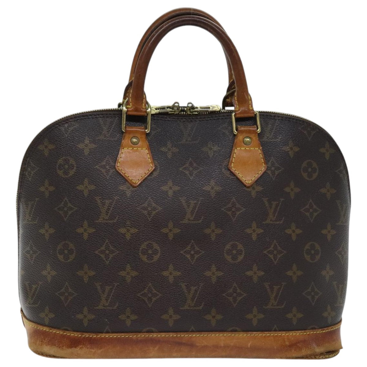 LOUIS VUITTON Monogram Alma Hand Bag M51130 LV Auth bs18755