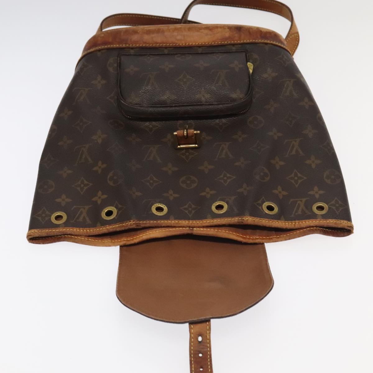 LOUIS VUITTON Monogram Montsouris MM Backpack M51136 LV Auth bs18762