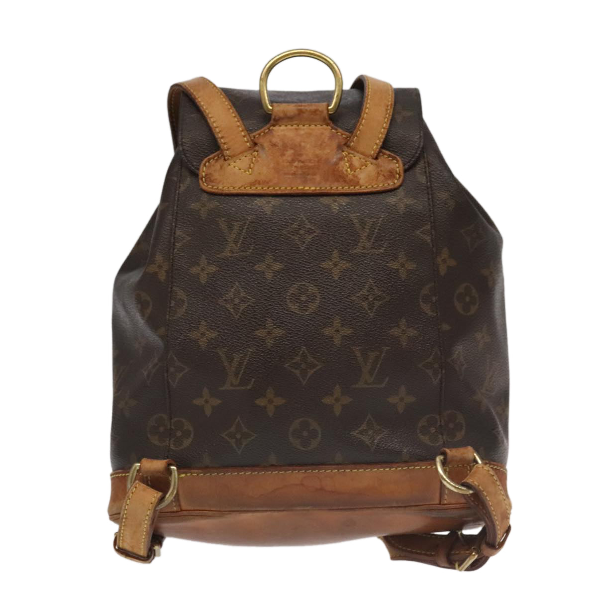 LOUIS VUITTON Monogram Montsouris MM Backpack M51136 LV Auth bs18762