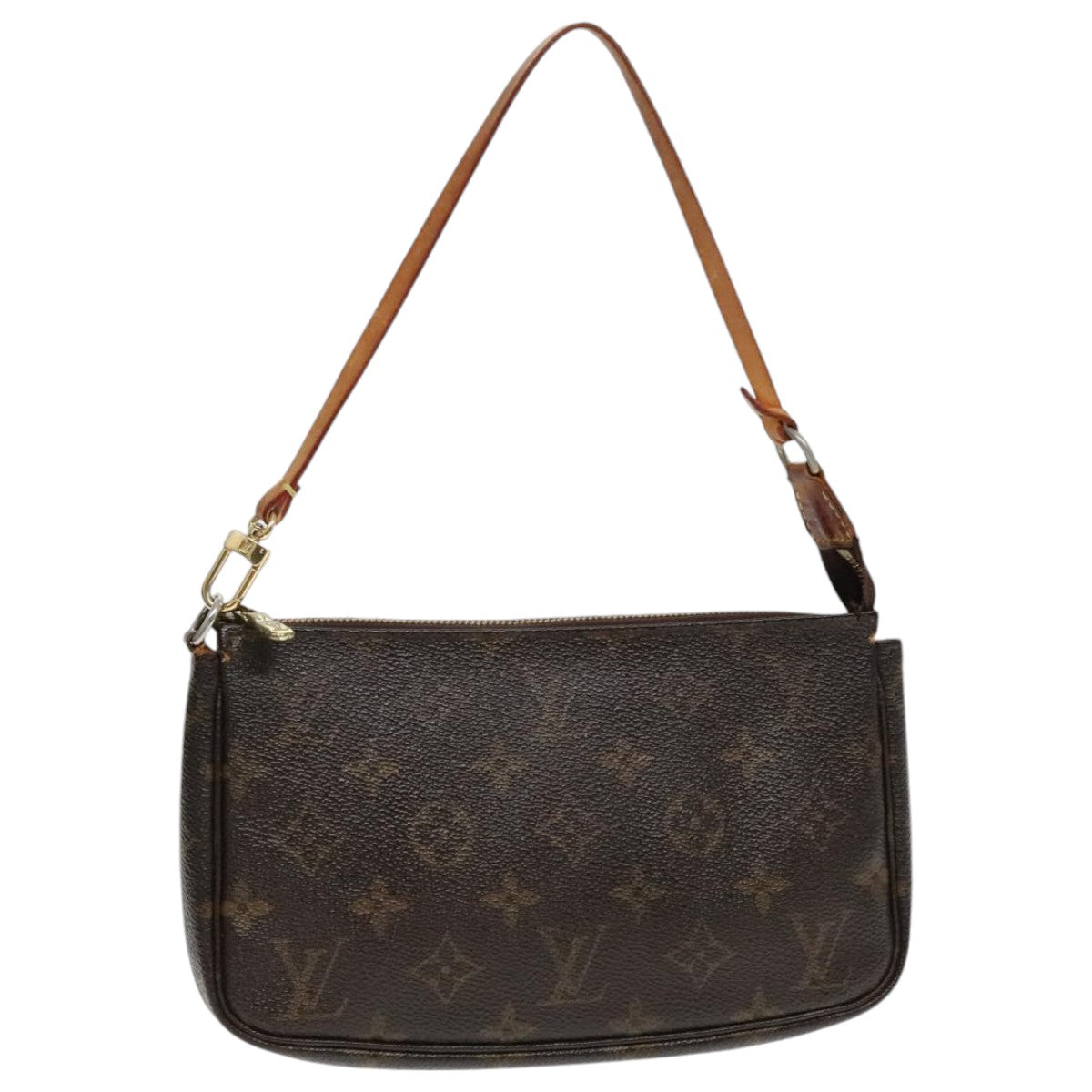 LOUIS VUITTON Monogram Pochette Accessoires Pouch M51980 LV Auth bs18763