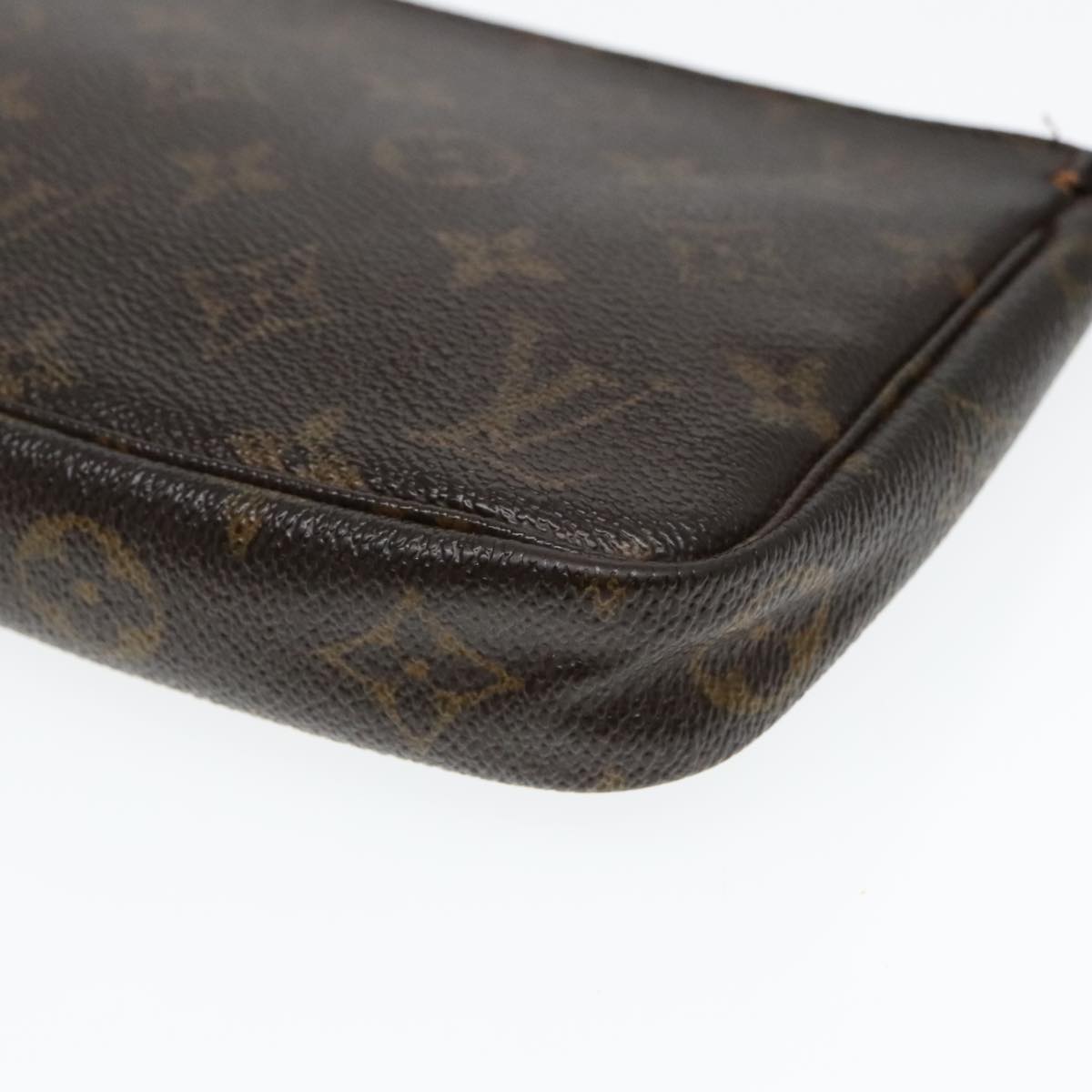 LOUIS VUITTON Monogram Pochette Accessoires Pouch M51980 LV Auth bs18763