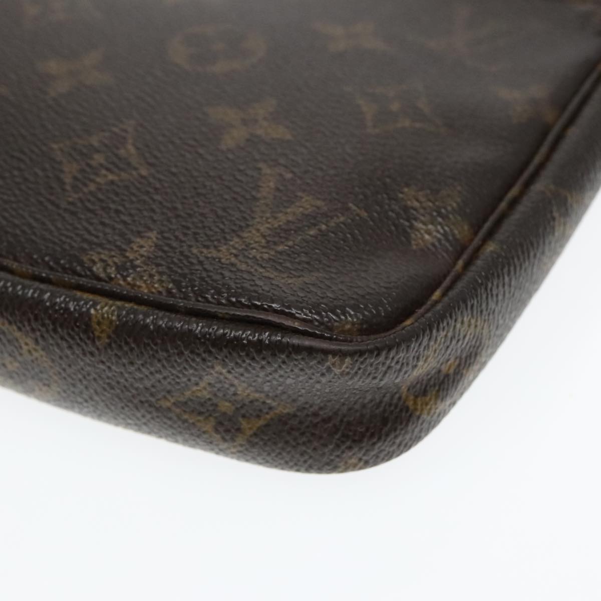 LOUIS VUITTON Monogram Pochette Accessoires Pouch M51980 LV Auth bs18763