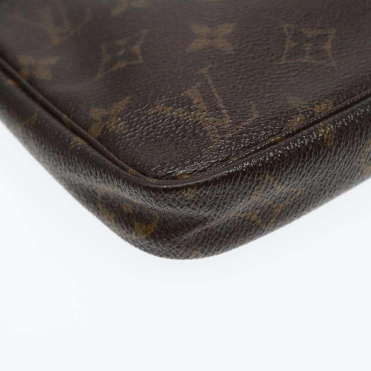 LOUIS VUITTON Monogram Pochette Accessoires Pouch M51980 LV Auth bs18763