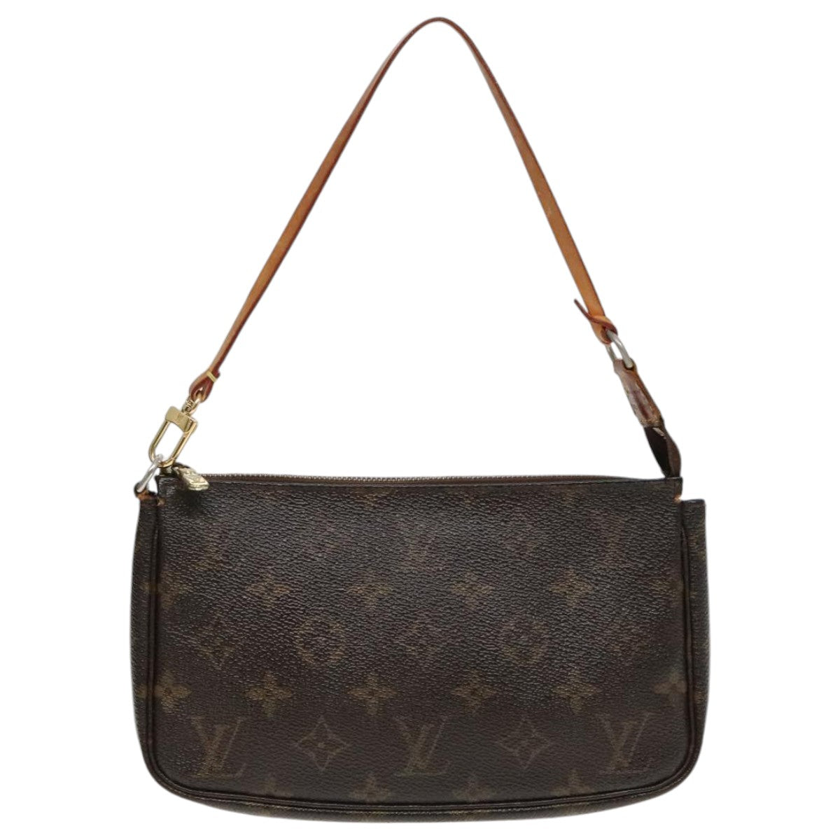 LOUIS VUITTON Monogram Pochette Accessoires Pouch M51980 LV Auth bs18763