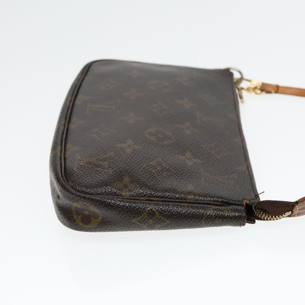 LOUIS VUITTON Monogram Pochette Accessoires Pouch M51980 LV Auth bs18763