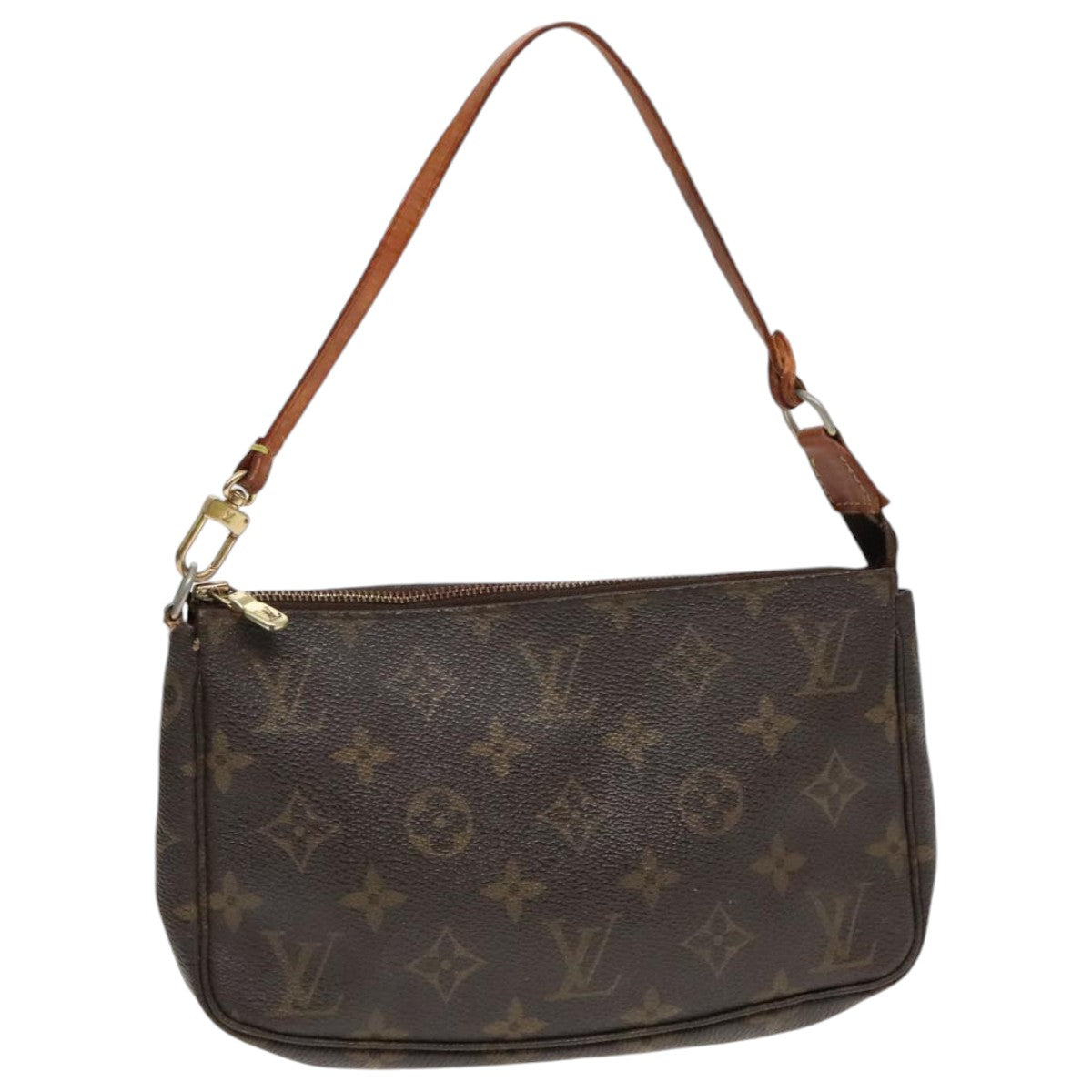 LOUIS VUITTON Monogram Pochette Accessoires Pouch M51980 LV Auth bs18775