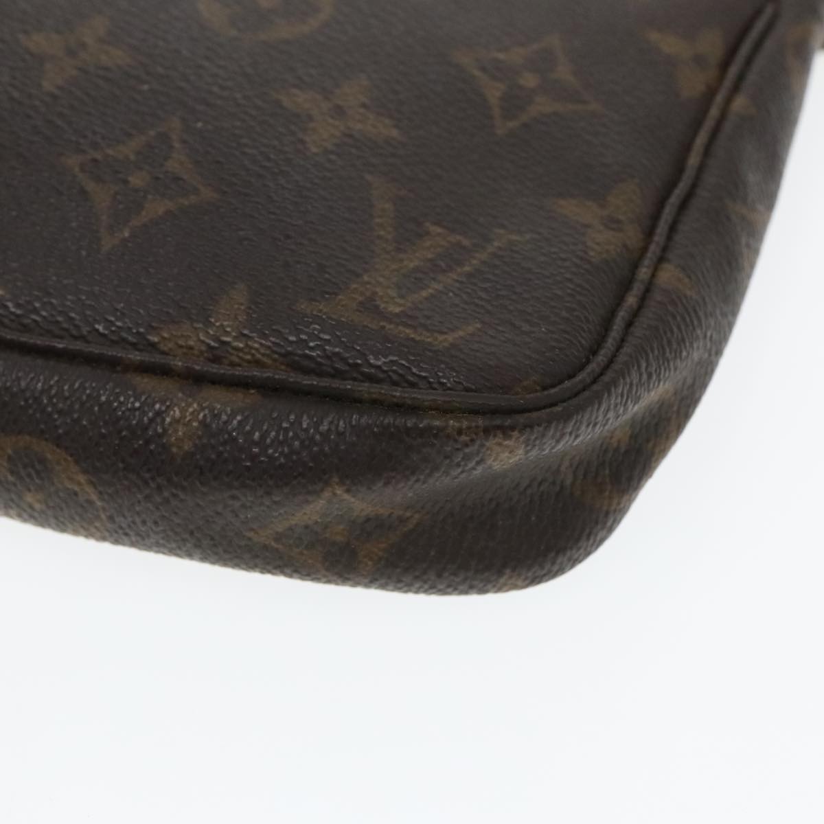 LOUIS VUITTON Monogram Pochette Accessoires Pouch M51980 LV Auth bs18775