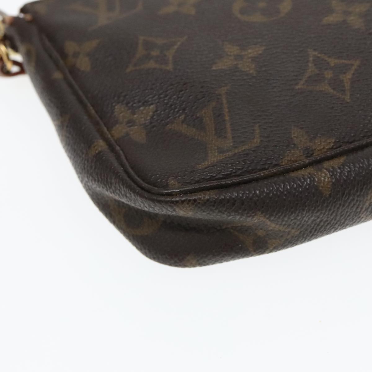 LOUIS VUITTON Monogram Pochette Accessoires Pouch M51980 LV Auth bs18775