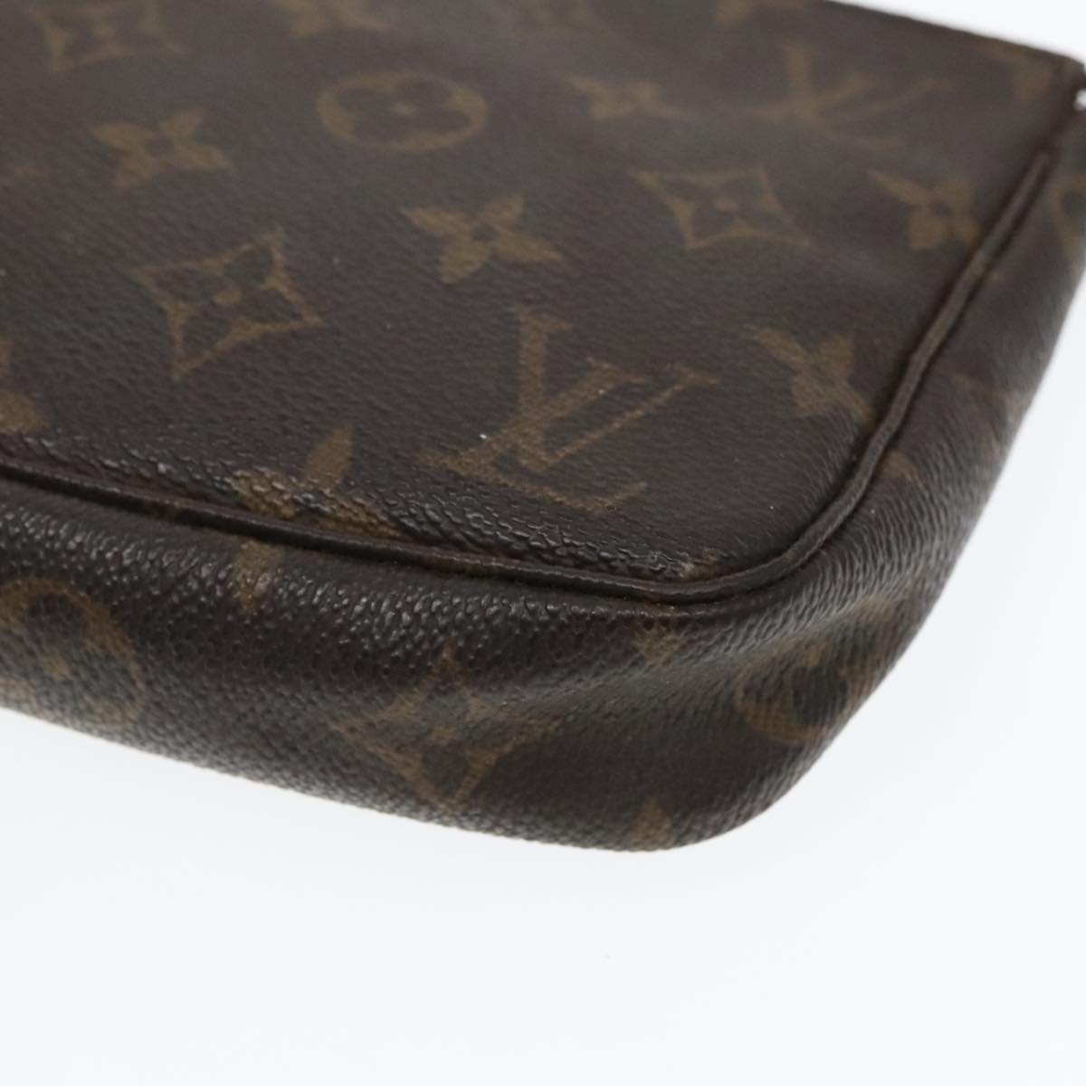 LOUIS VUITTON Monogram Pochette Accessoires Pouch M51980 LV Auth bs18775