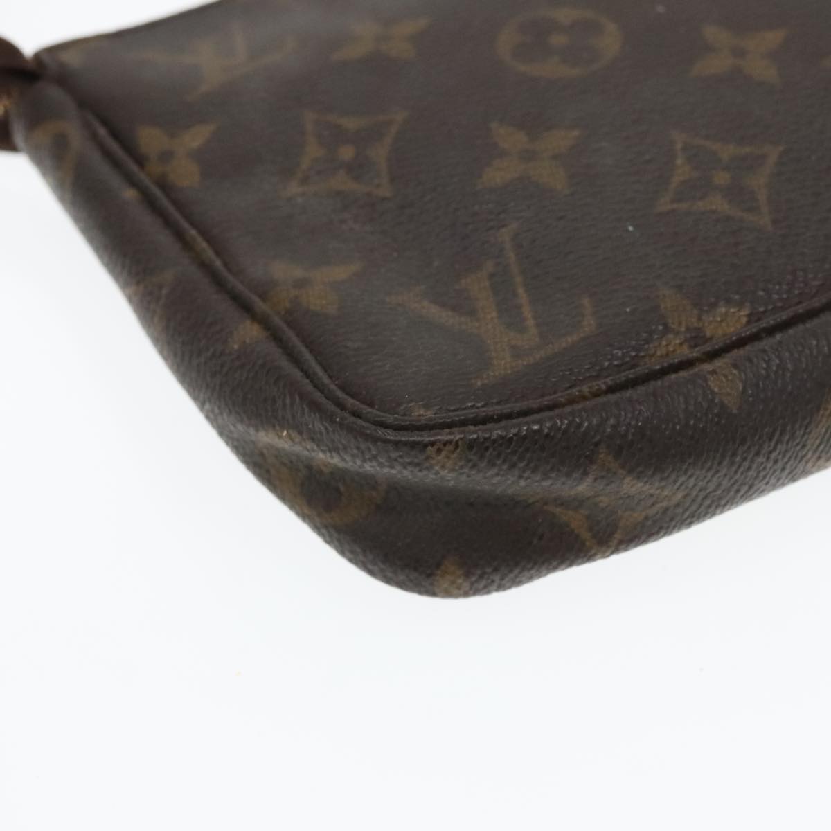 LOUIS VUITTON Monogram Pochette Accessoires Pouch M51980 LV Auth bs18775