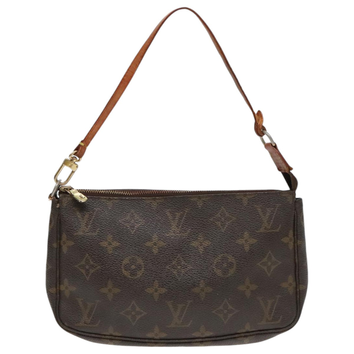 LOUIS VUITTON Monogram Pochette Accessoires Pouch M51980 LV Auth bs18775