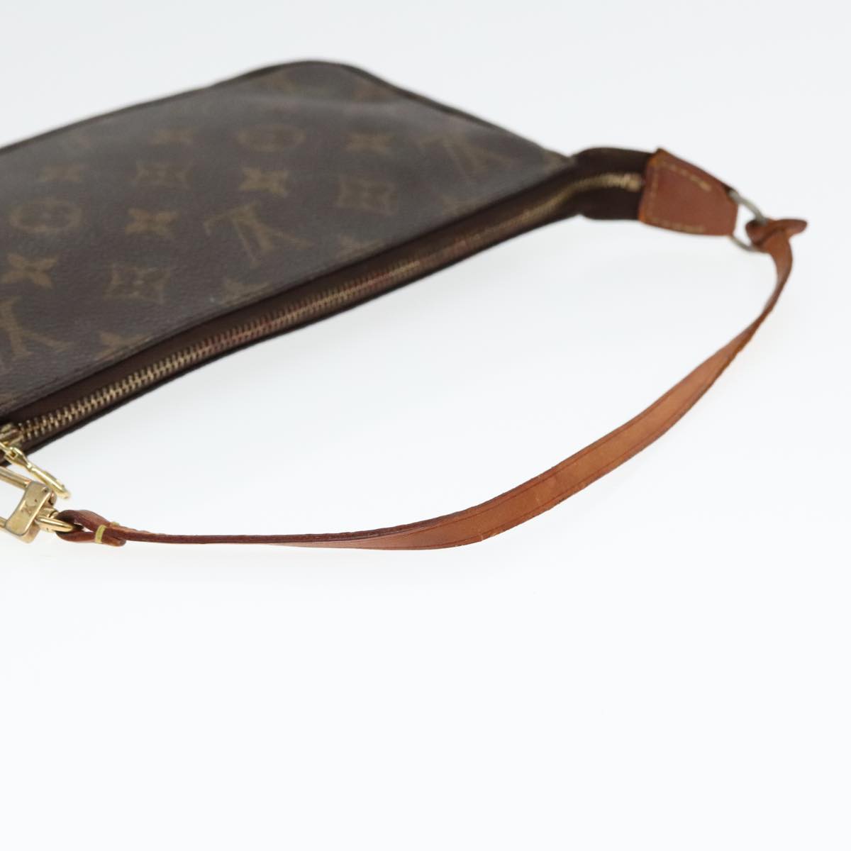 LOUIS VUITTON Monogram Pochette Accessoires Pouch M51980 LV Auth bs18775