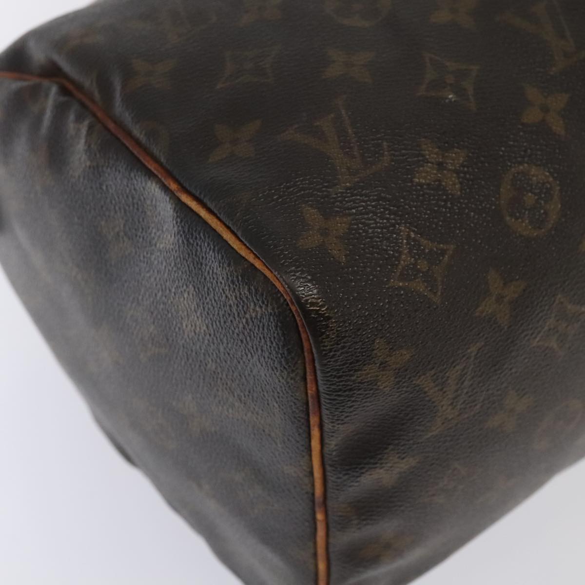 LOUIS VUITTON Monogram Speedy 30 Hand Bag M41526 LV Auth bs18788