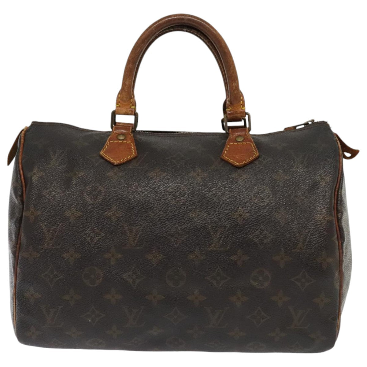 LOUIS VUITTON Monogram Speedy 30 Hand Bag M41526 LV Auth bs18788